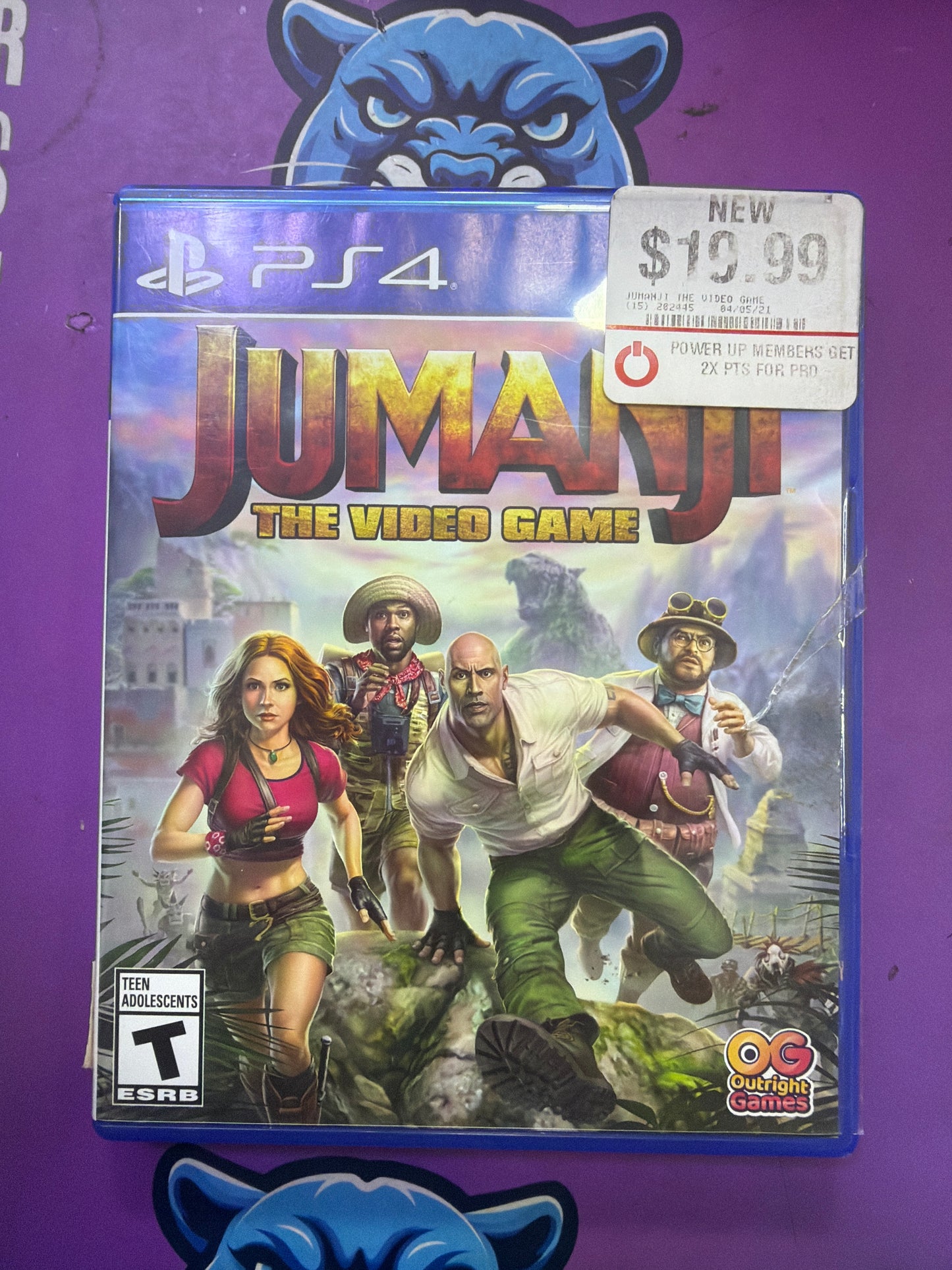 Jumanji the video game - PlayStation 4