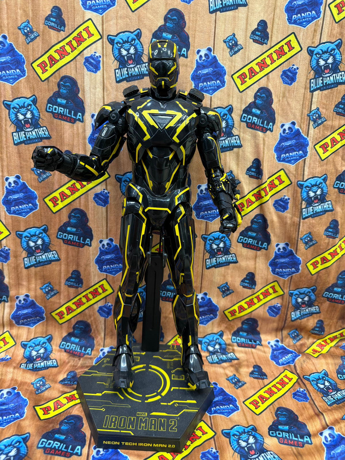 Hot Toys Neon Tech Iron Man 3.0 Amarillo 1/6 Diecast
