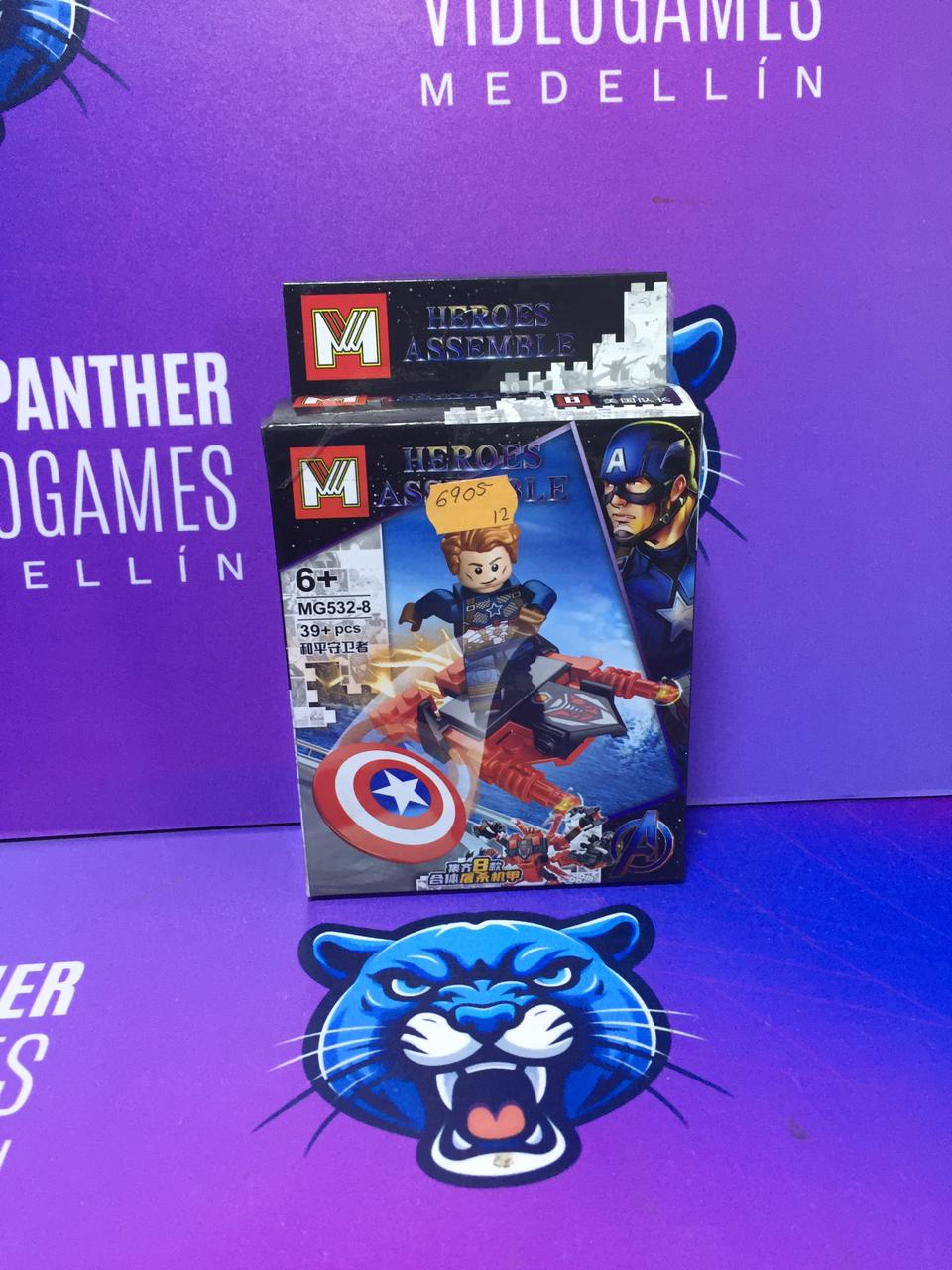 Mini figura Caja Heroes