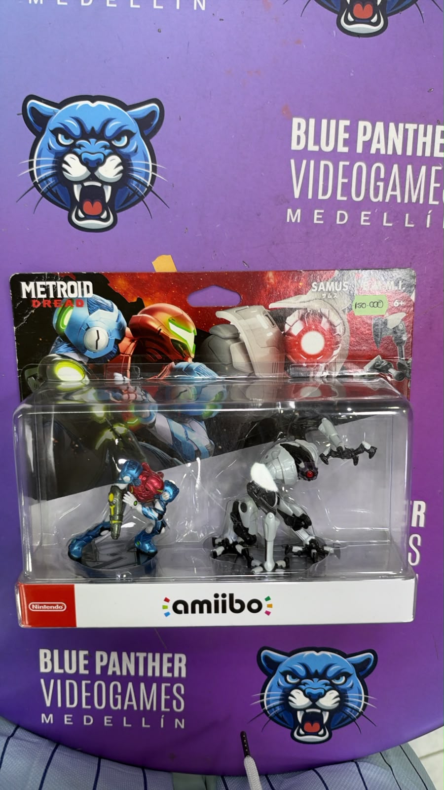 Pack de 2 Figuras Amiibo Samus y E.M.M.I. – Metroid Dread – Nintendo