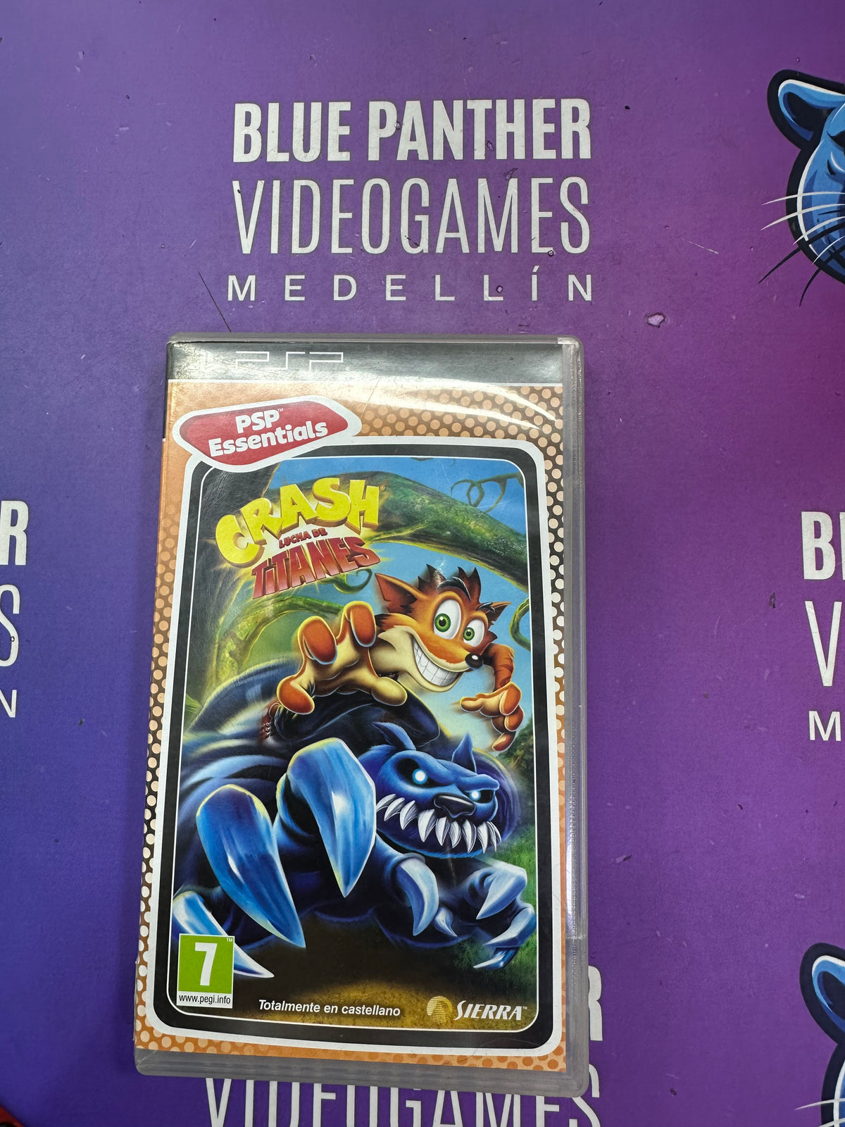 Crash guerra al coco maniaco -psp