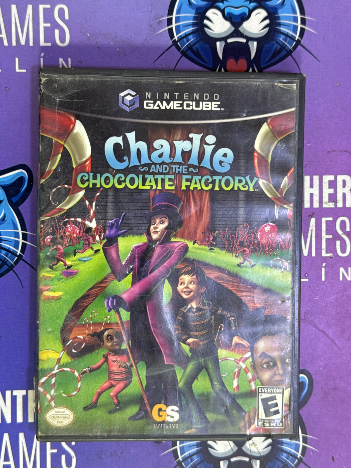 Charlie y la fábrica de chocolates - game cube