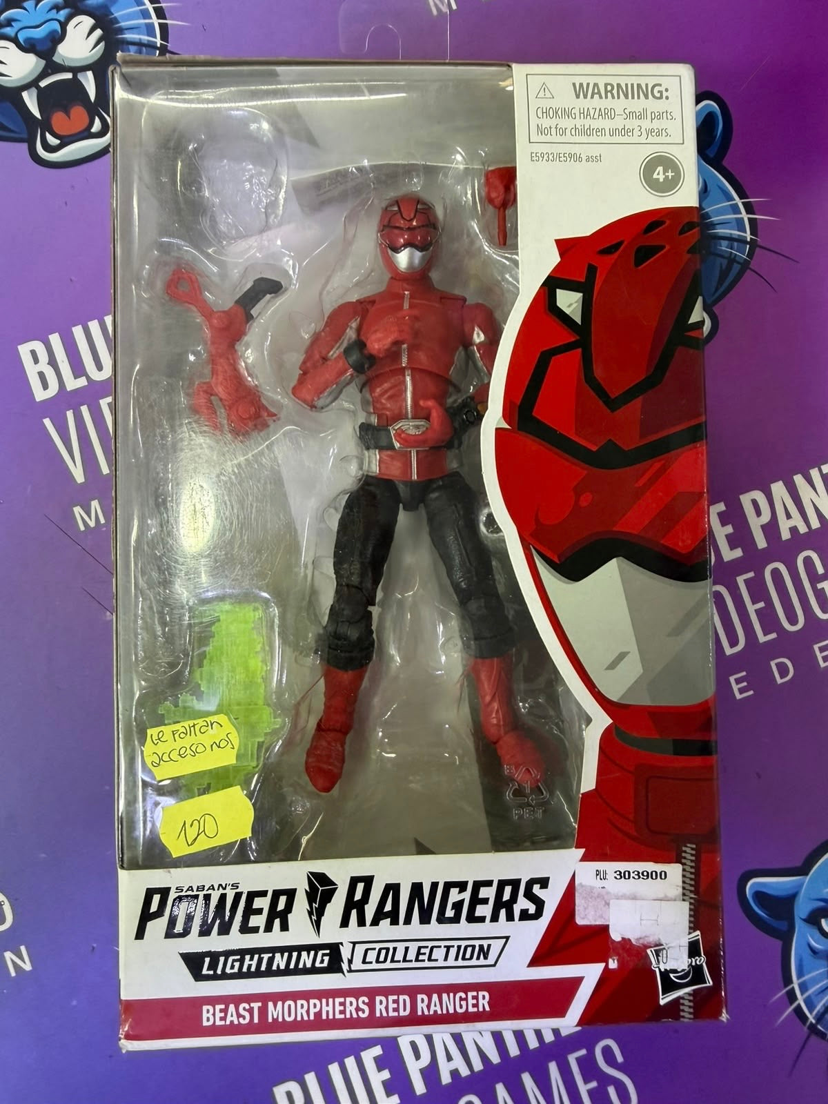 Power Rangers Rojo – Figura Coleccionable Red Ranger Beast Morphers