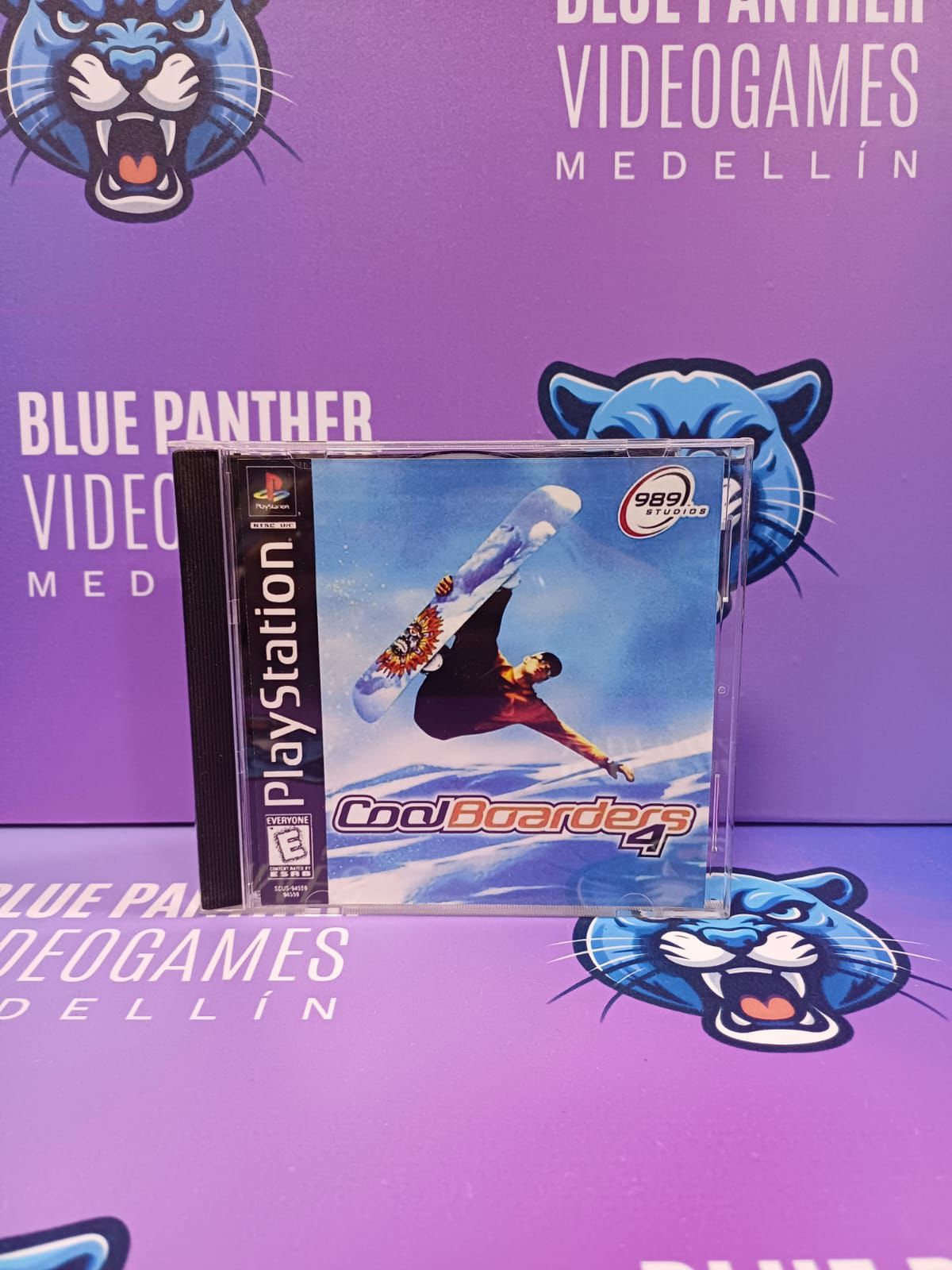 Coolboarders 4 - Playstation 1 Juego original label custom