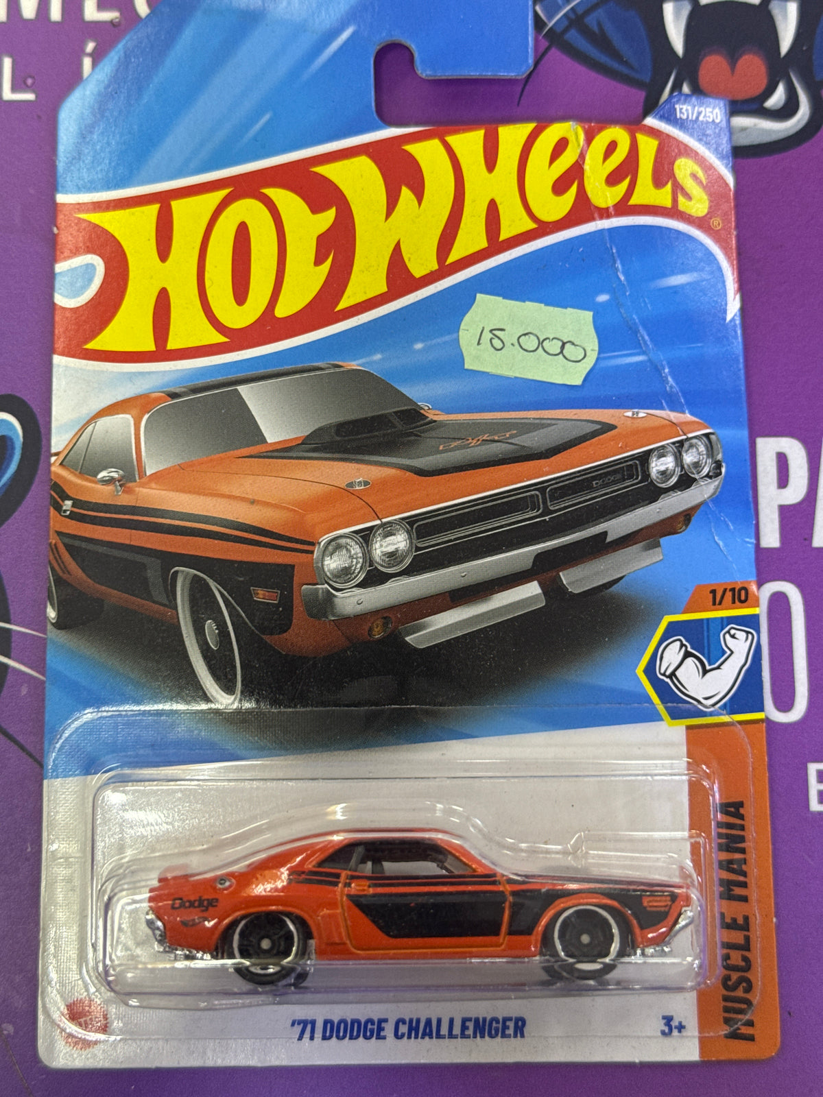 71 dodge challenger - hotwheels