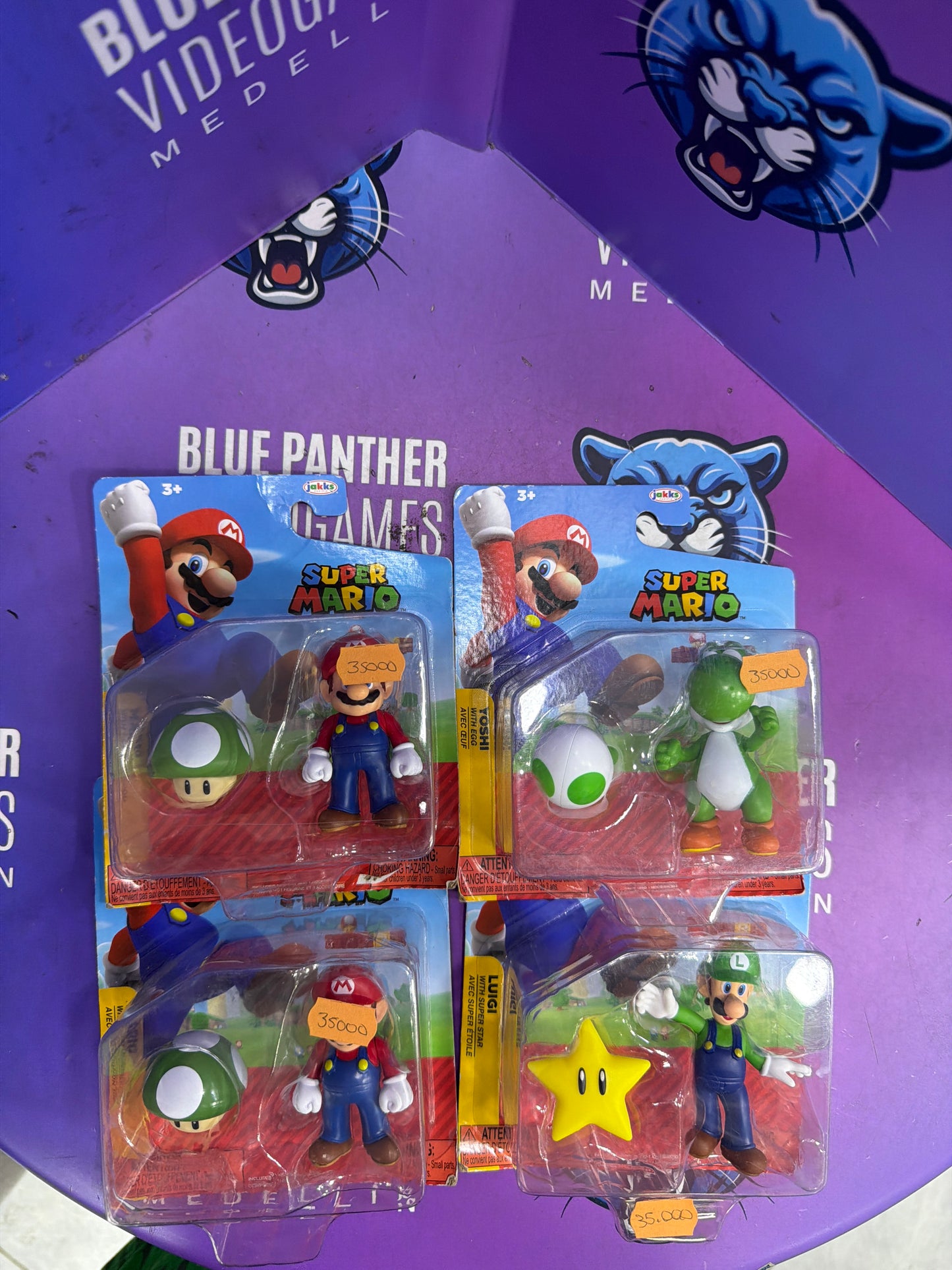 Figuras mario con item