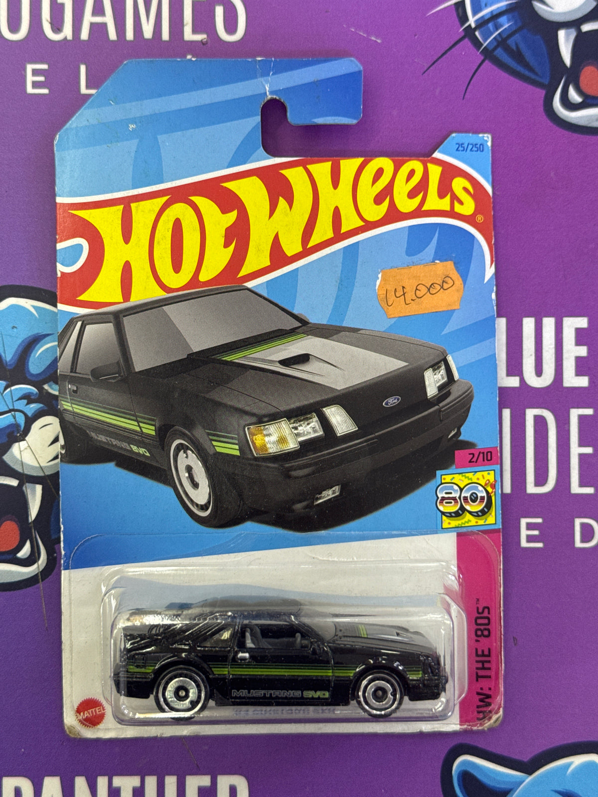 84 Mustang - hotwheels