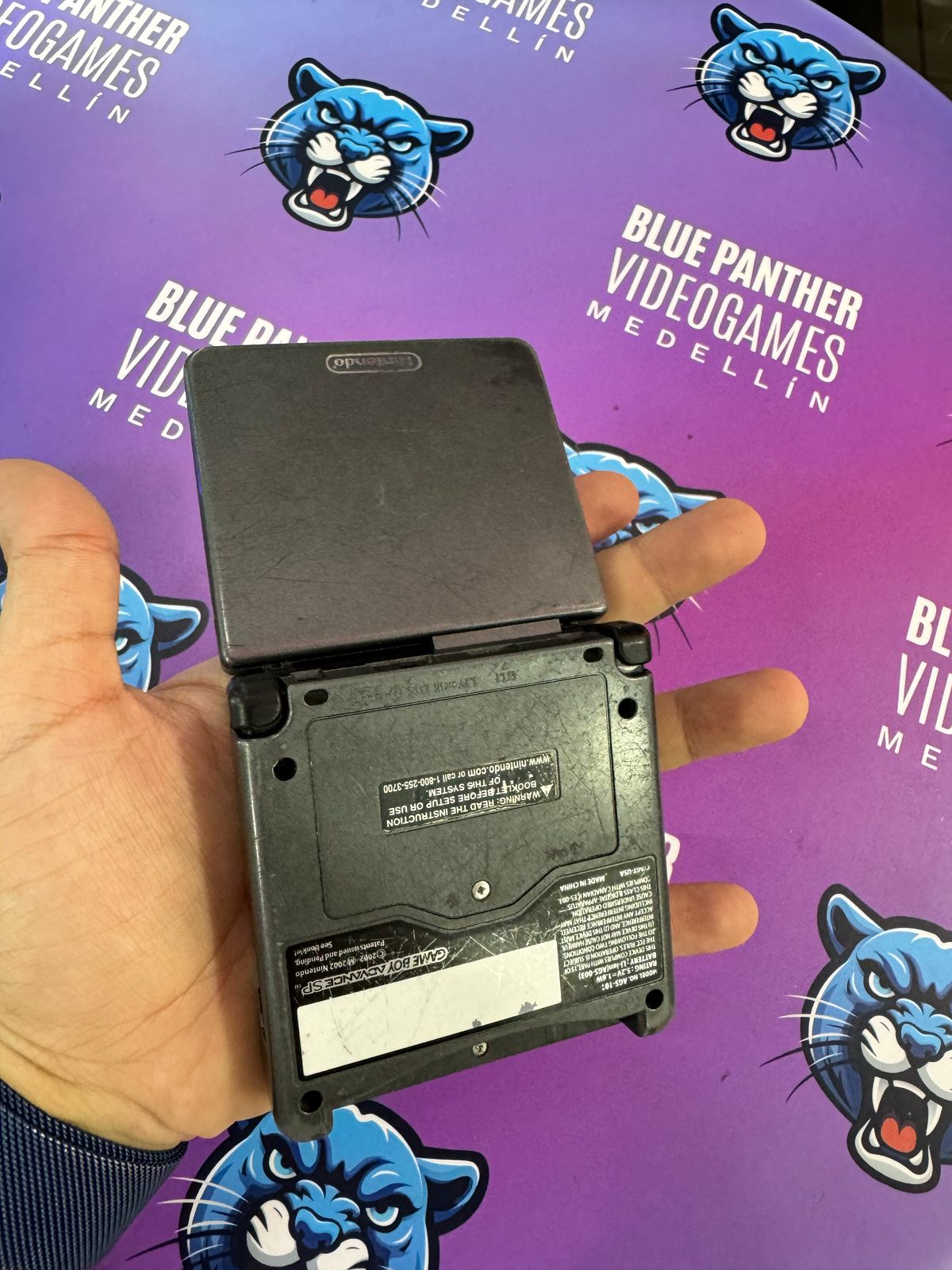 Game Boy SP 101 (pantalla feita)
