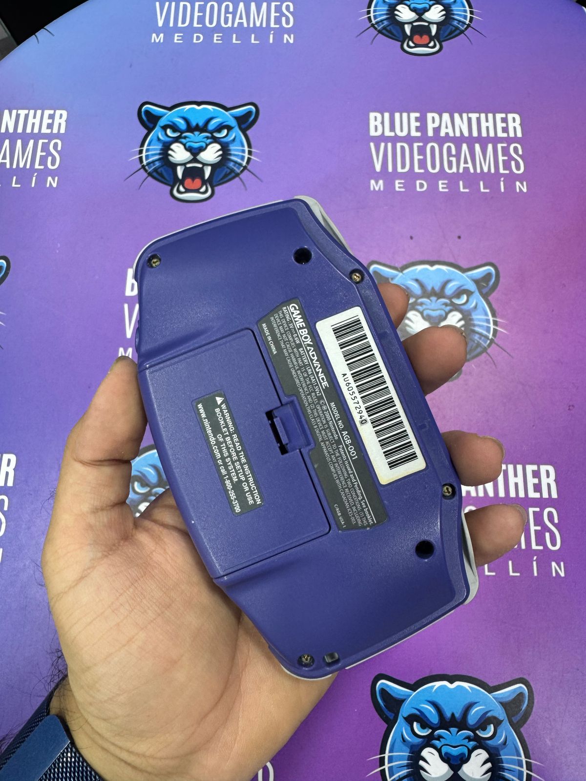 Game Boy Advance morada