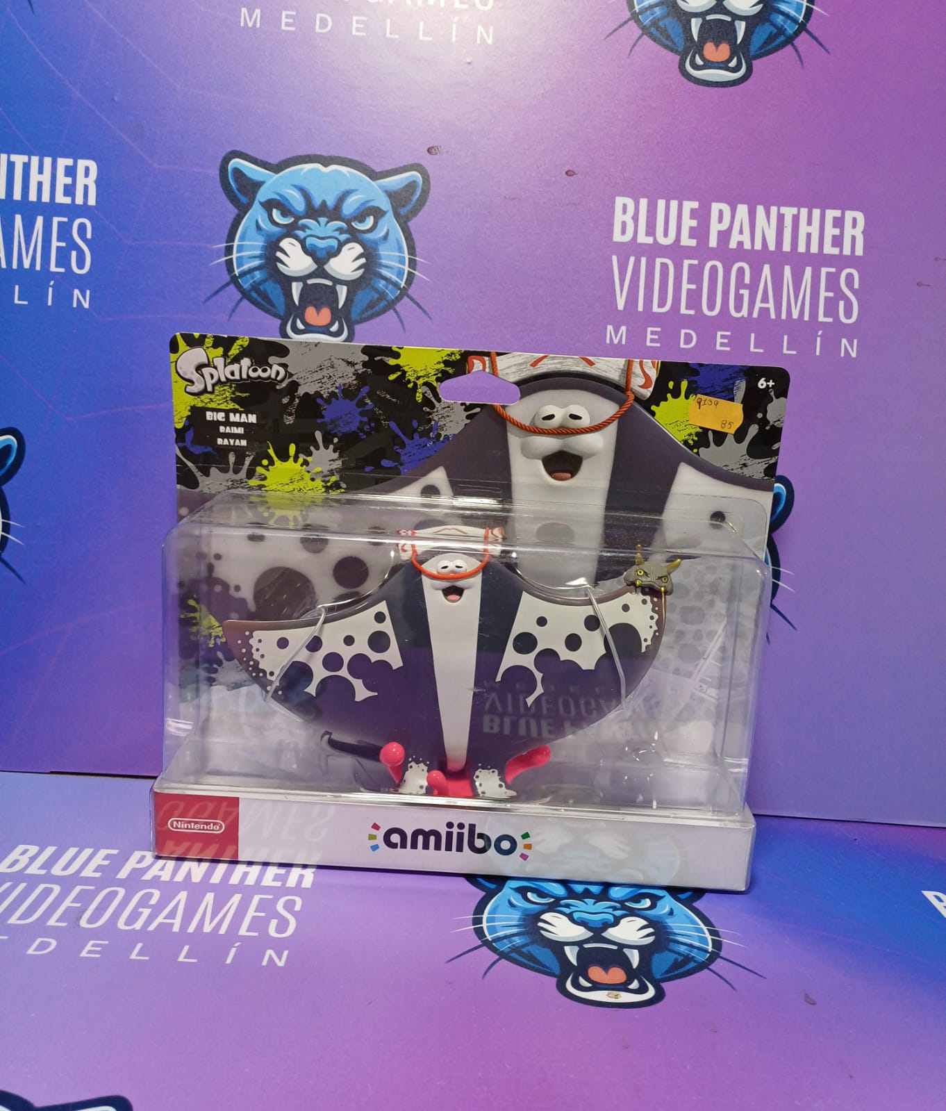 Amiibo Big Man Splatoon Sellado