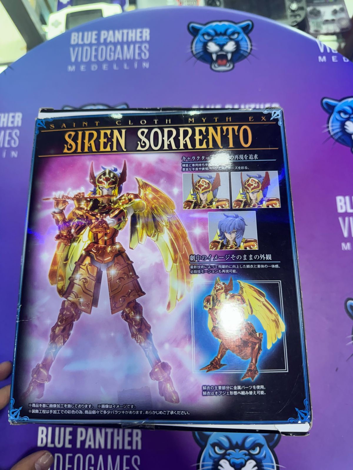 Siren Sorrento Caballeros del Zodiaco Myth Cloth Ex