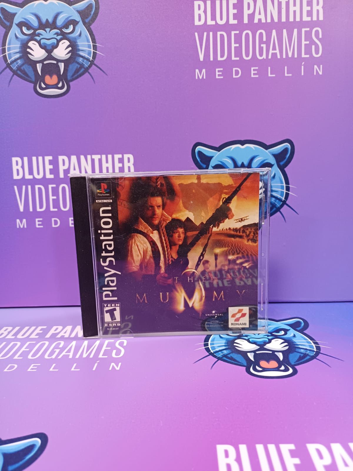 The Mummy - Playstation 1 Juego original label custom