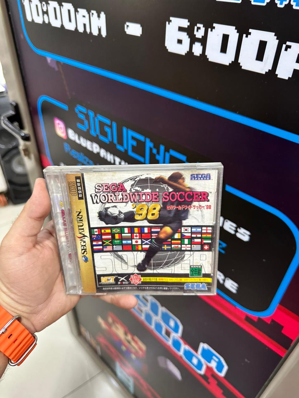 Worldwide Soccer 98 - Sega Saturn