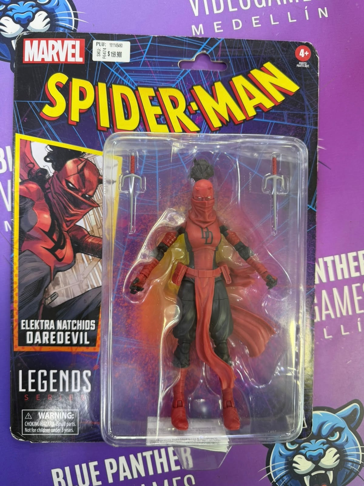 Elektra Natchios Daredevil | Marvel Legends Series Spider-Man