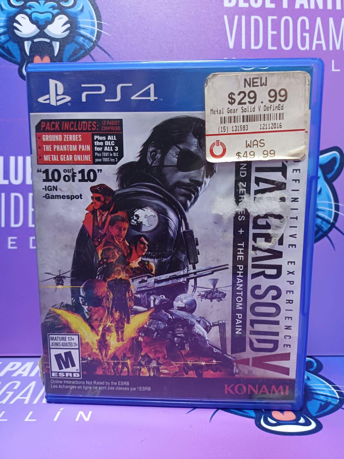 Metal Gear Solid V Experience - Playstation 4