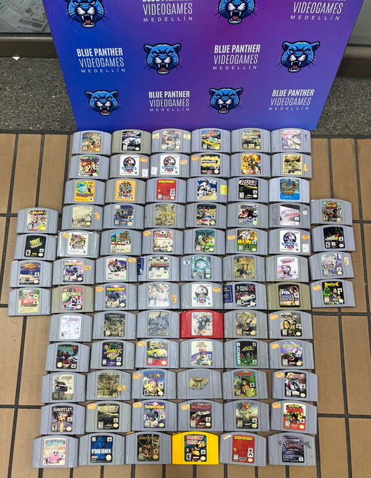 Juegos N64 desde 15.000 cada uno (no todos tienen ese precio)