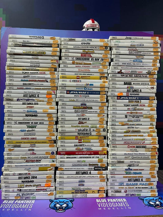 Juegos Wii desde 15.000 cada uno (no todos tienen ese precio)