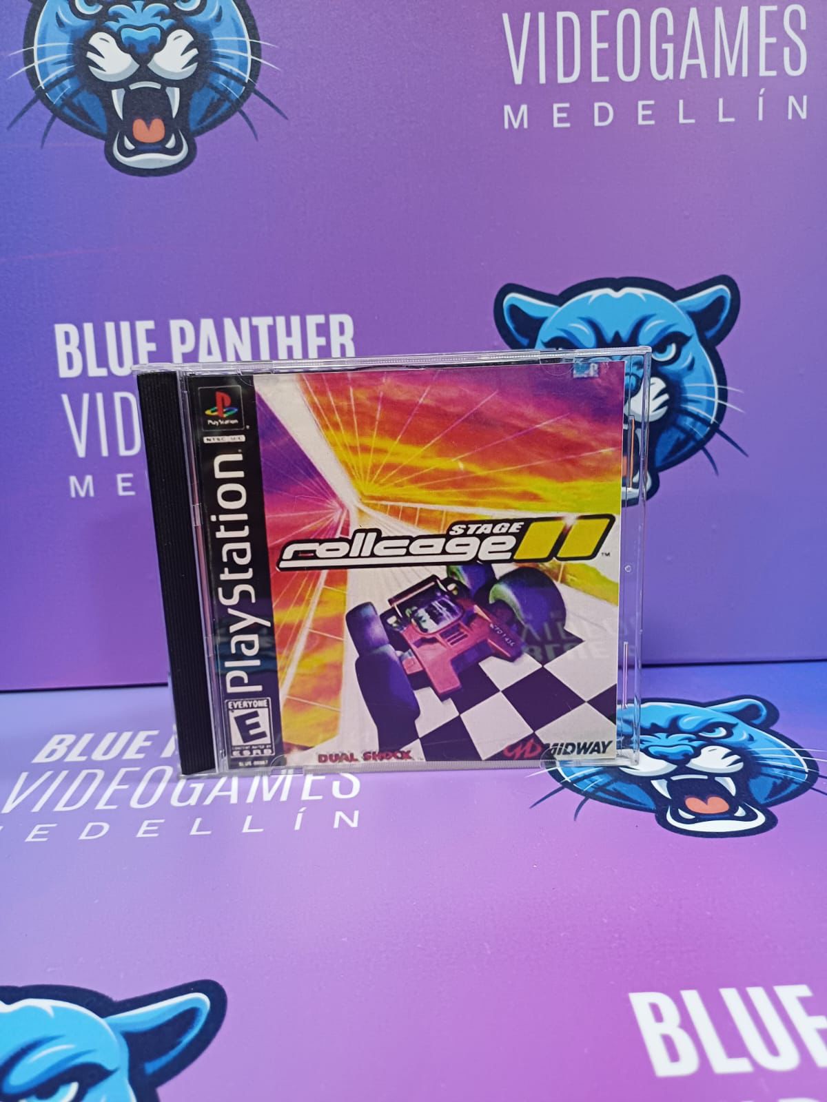 Rollcage Stage II - Playstation 1 Juego original label custom