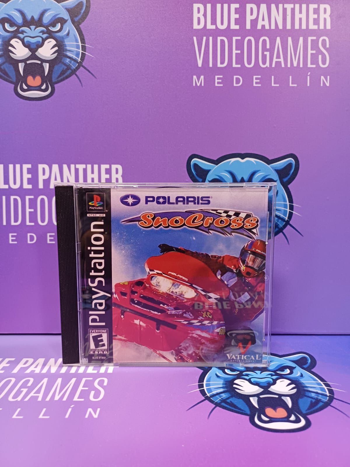 Snocross - Playstation 1 Juego original label custom