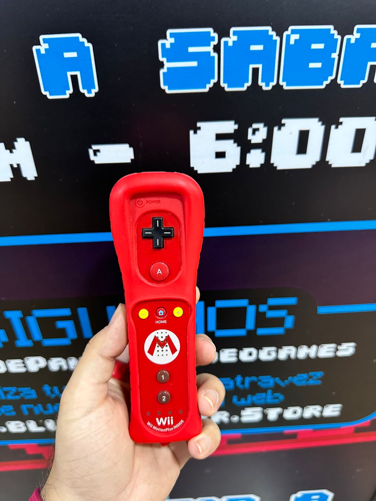 Control Nintendo Wii Mario