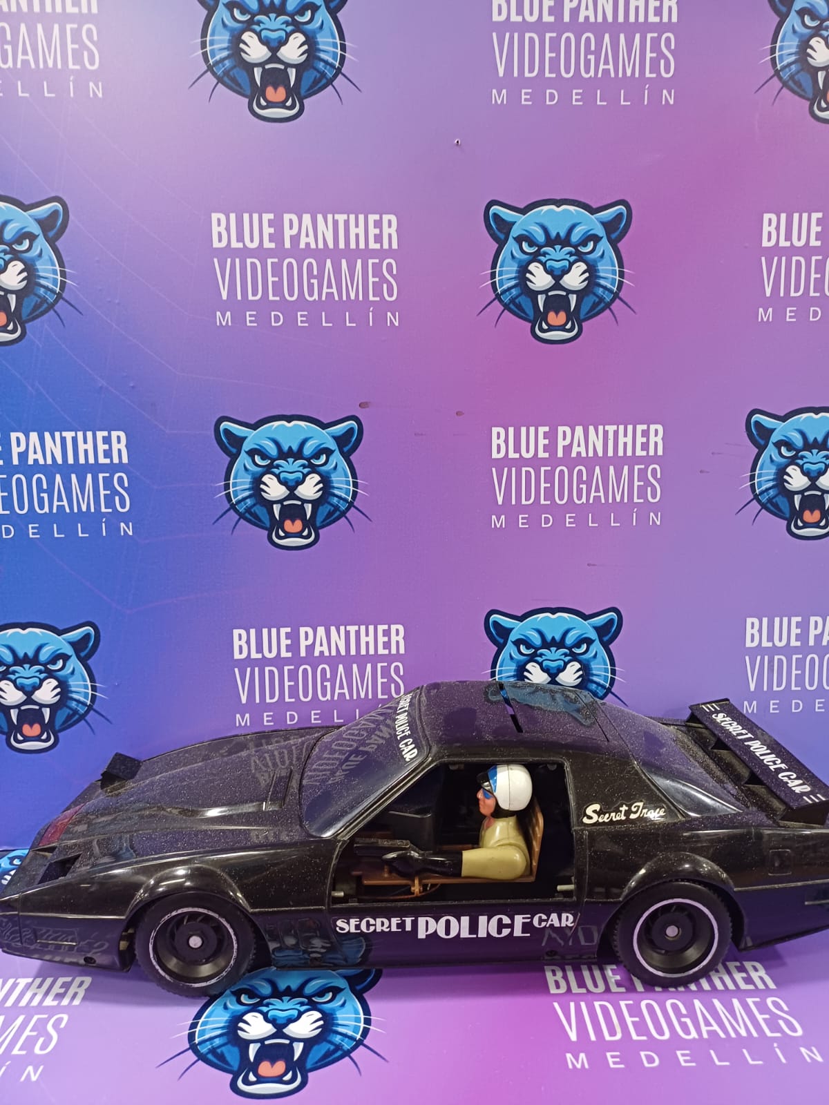 Secret police vintage auto