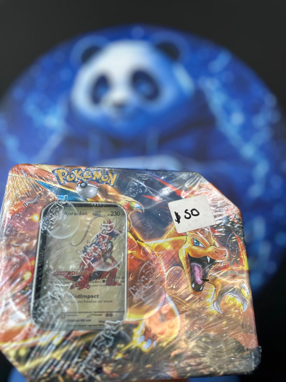 Cartas pokemon - Lata coleccionable