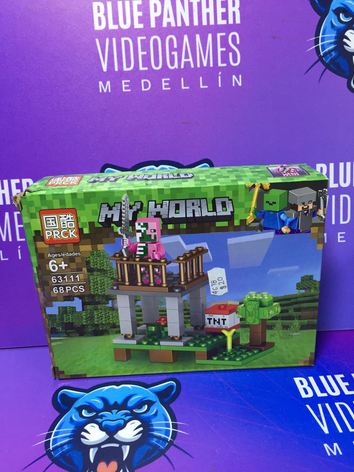 Mini figura minecraft 63111