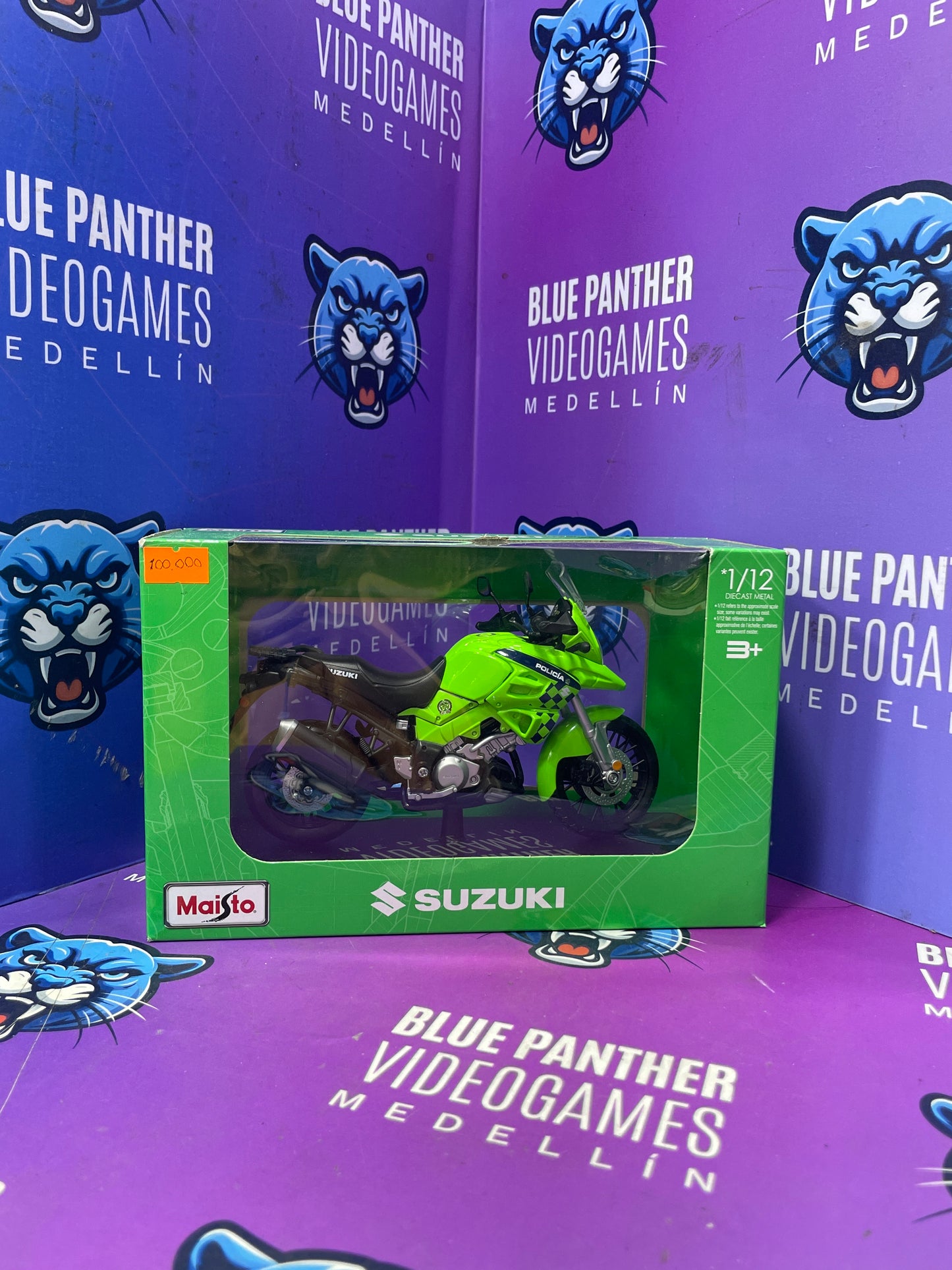 Moto policia - maisto