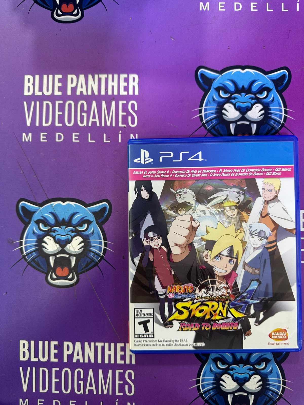 Naruto shippuden ultimate ninja storm 4 road to boruto - ps4