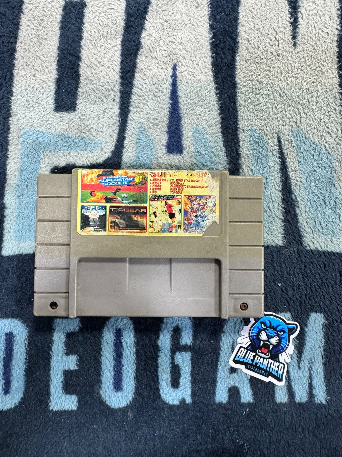 Multijuegos 5 in 1 - Super Nintendo