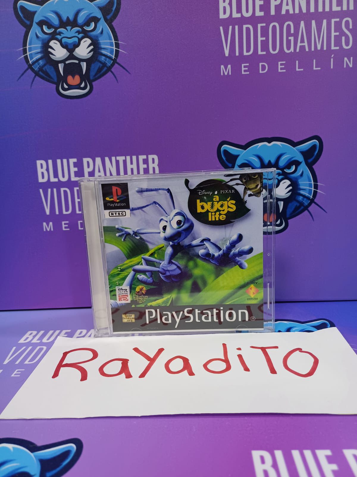 A Bug's Life  - Playstation 1 Juego original label custom
