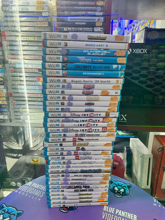 Juegos Wii U desde 25.000 cada uno (no todos tienen ese precio)