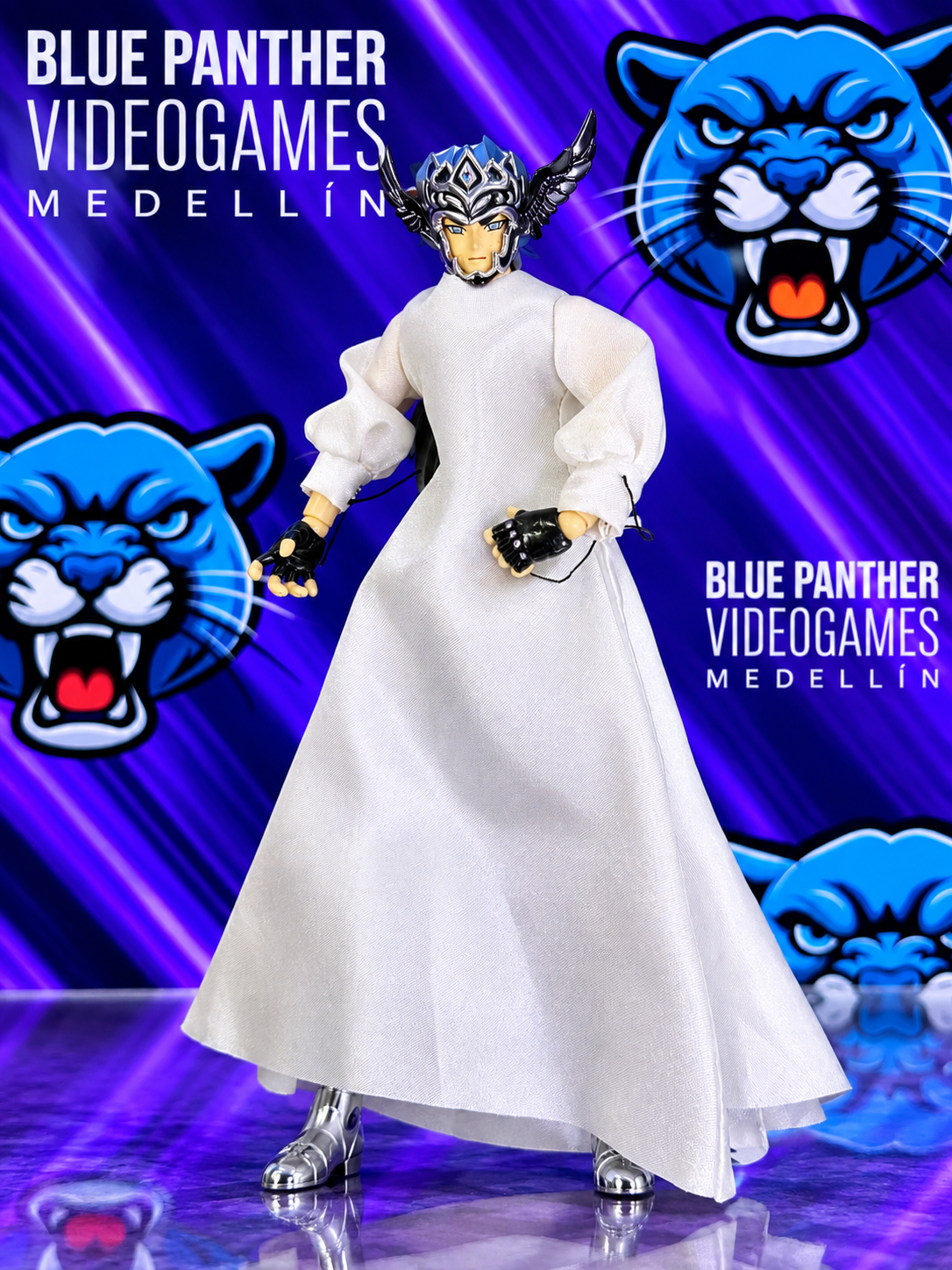 Saint Cloth Myth EX Thanatos | Túnica de Tela Blanca | Dios de la Muerte – caballeros del zodiaco