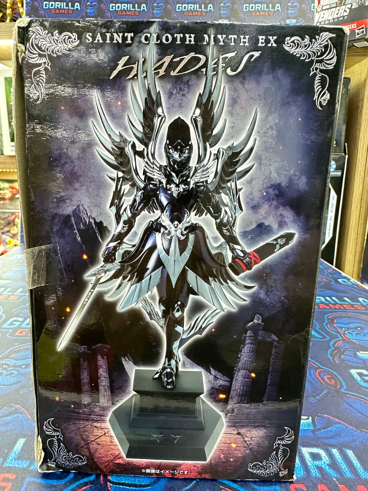 Hades Saint cloth Myth ex Bandai usado
