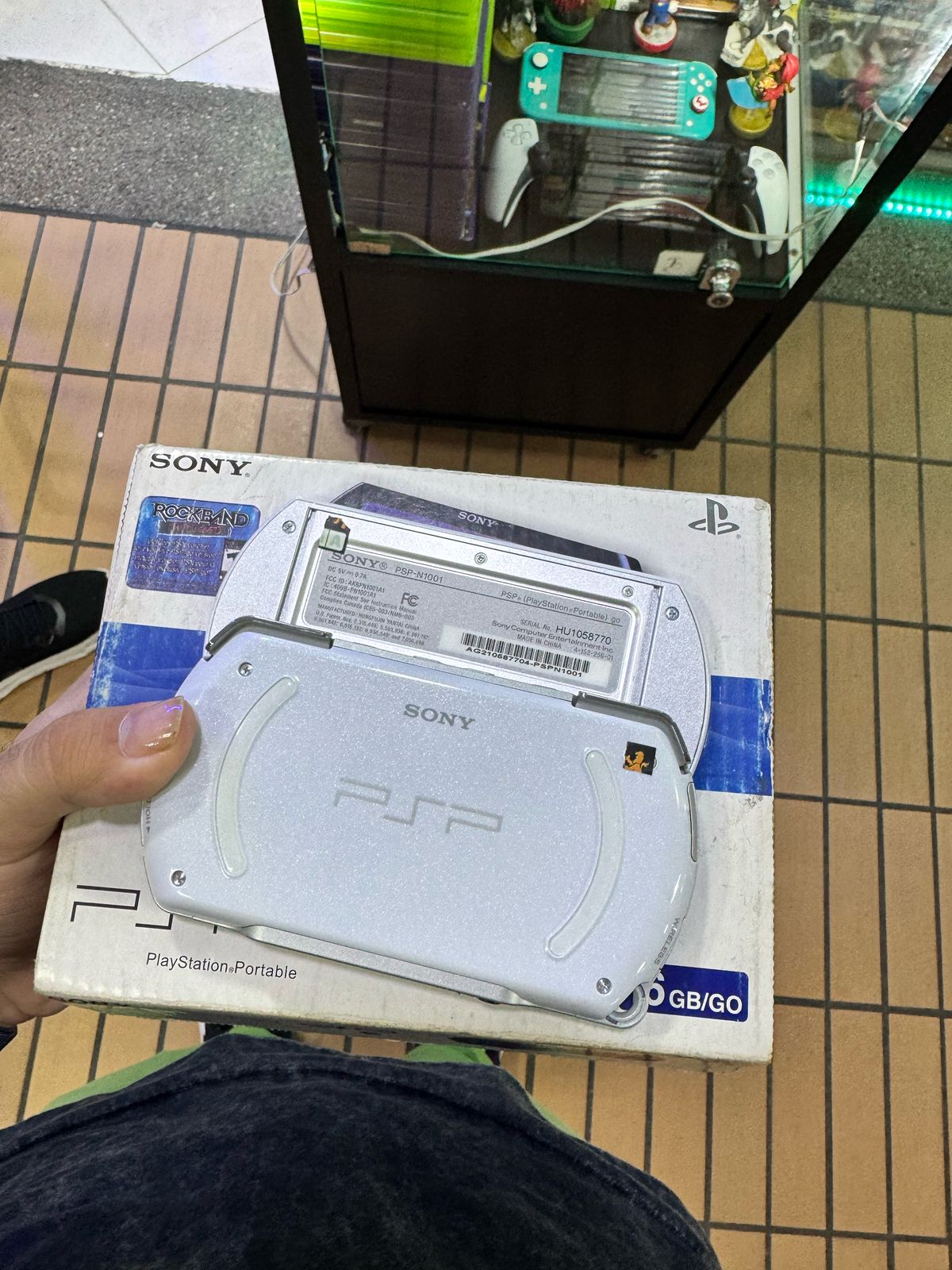 PSP Go programado con caja negra