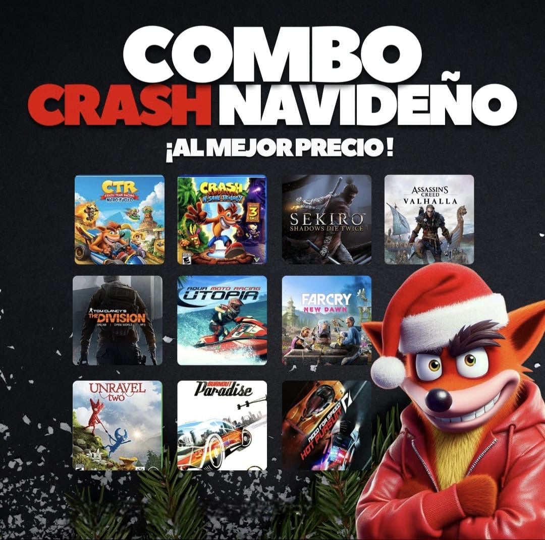 Combo navideño Ps4/Ps5 Precio Por todos