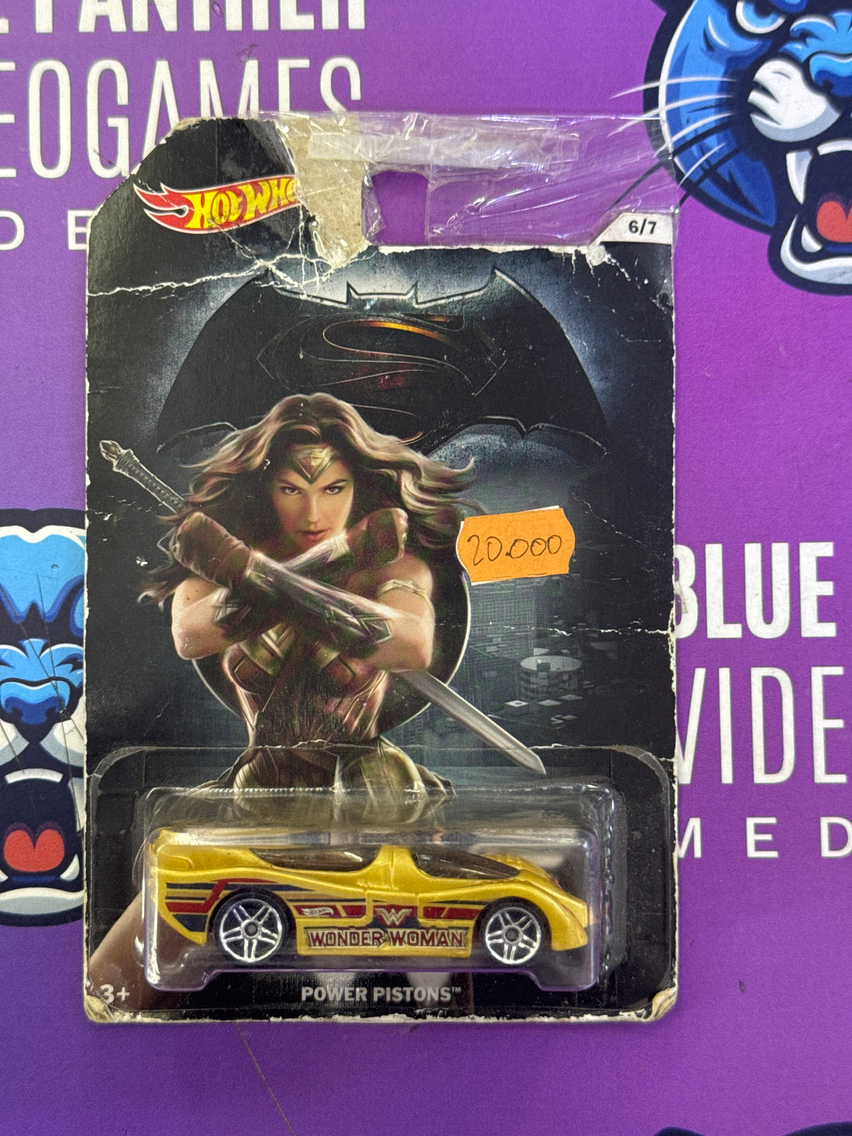Power pistón - hotwheels