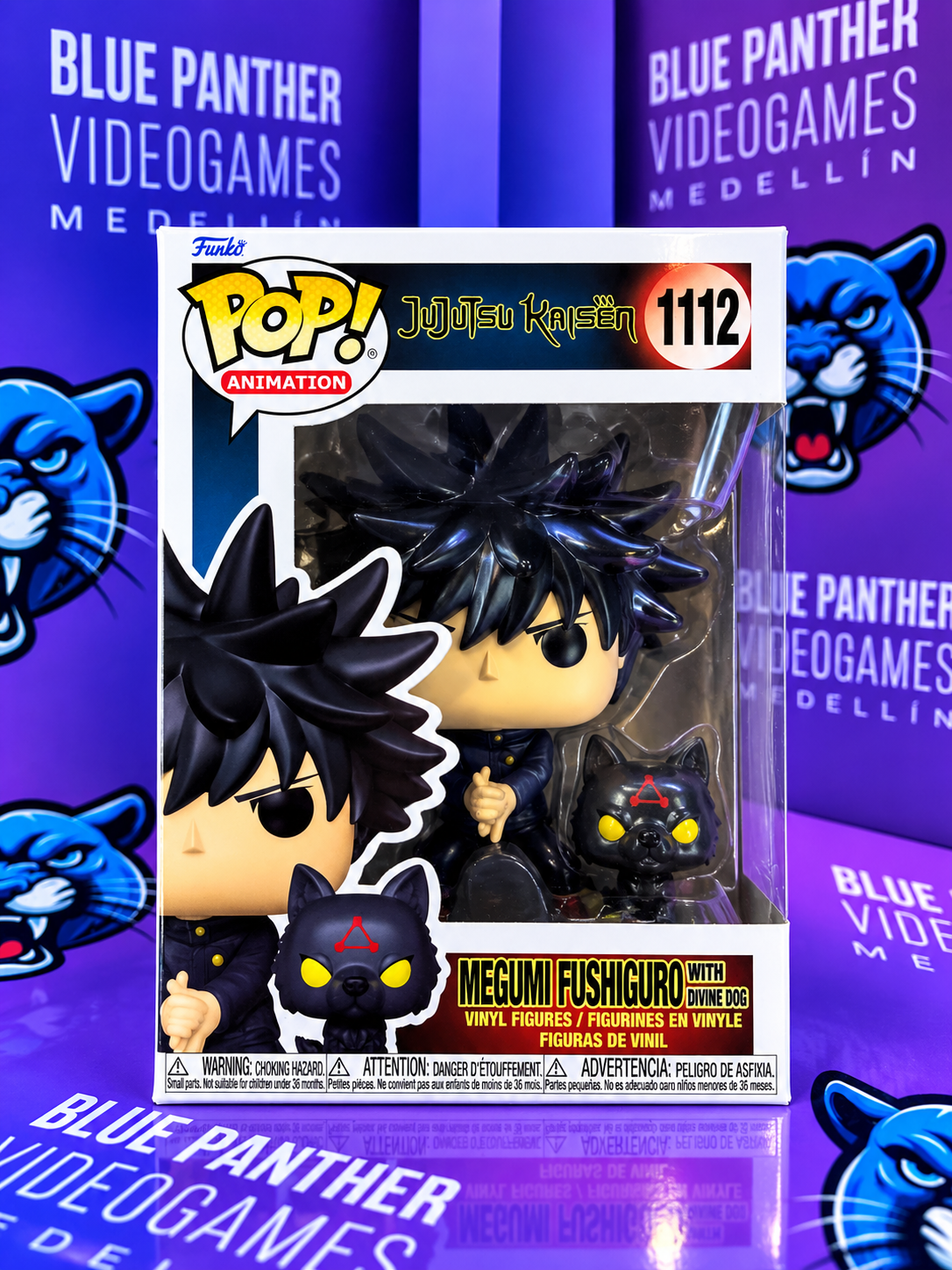 Megumi Fushiguro con Divine Dog #1112 – Jujutsu Kaisen