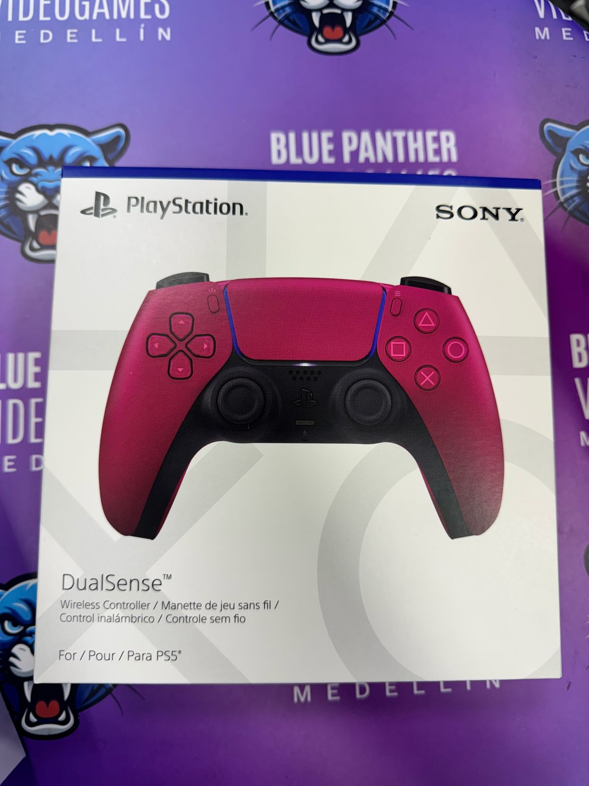 Control PS5 Rojo Cósmico (sobre pedido)