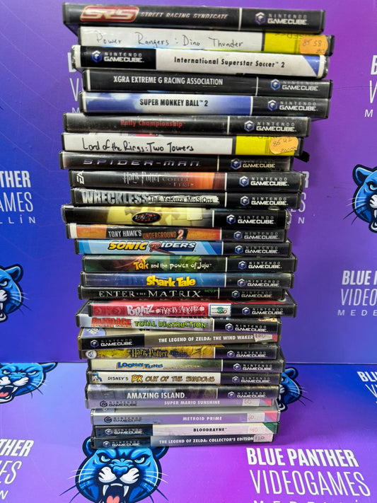 Juegos Gamecube desde 10.000 cada uno (no todos tienen ese precio)