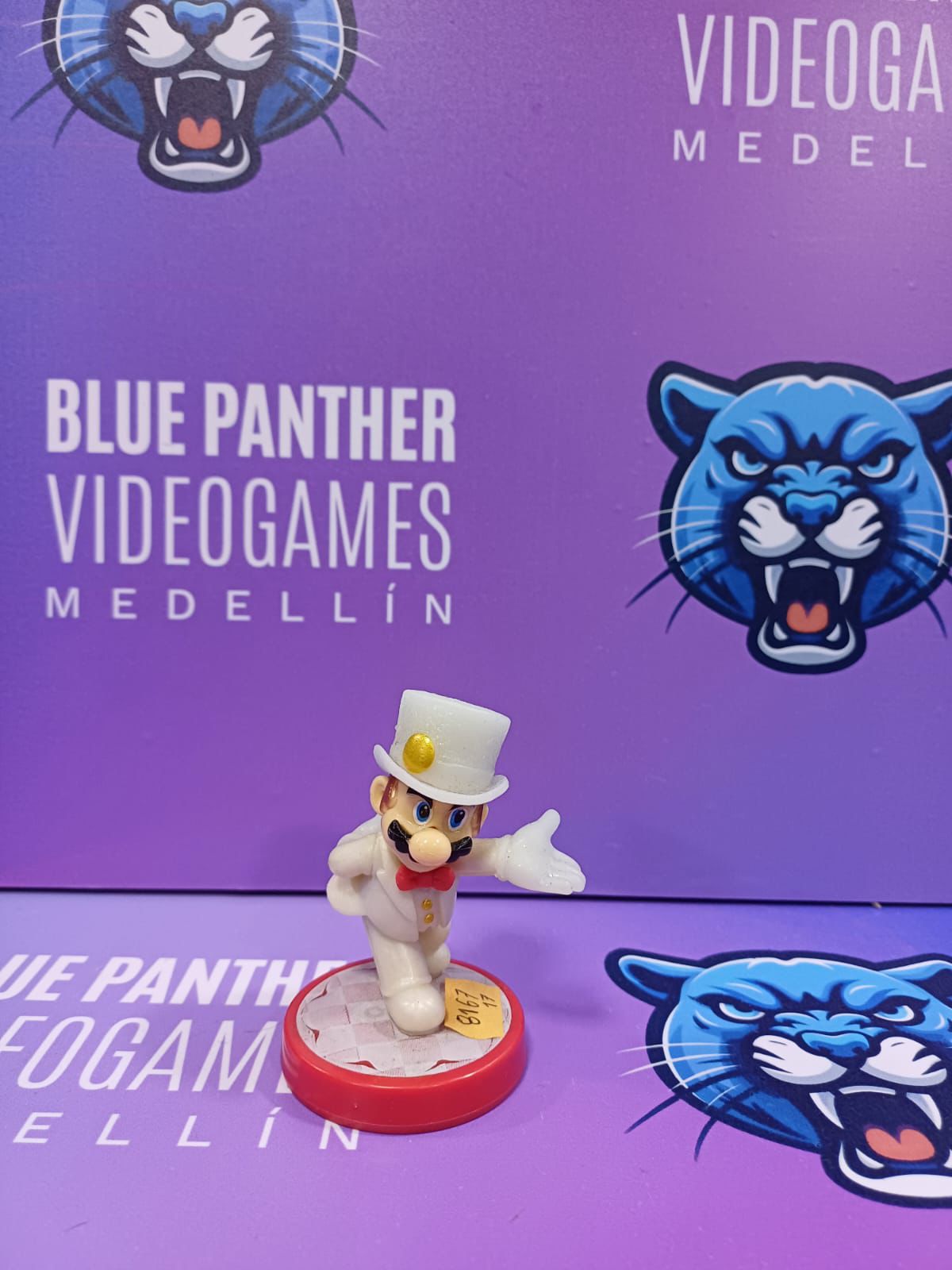 Figuras Mario Odysey Base roja