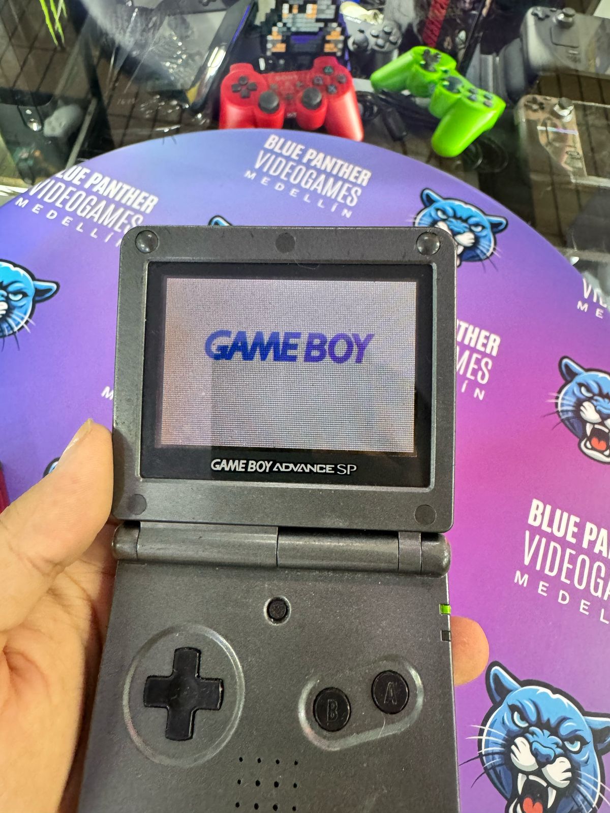 Game Boy SP 101 (pantalla feita)