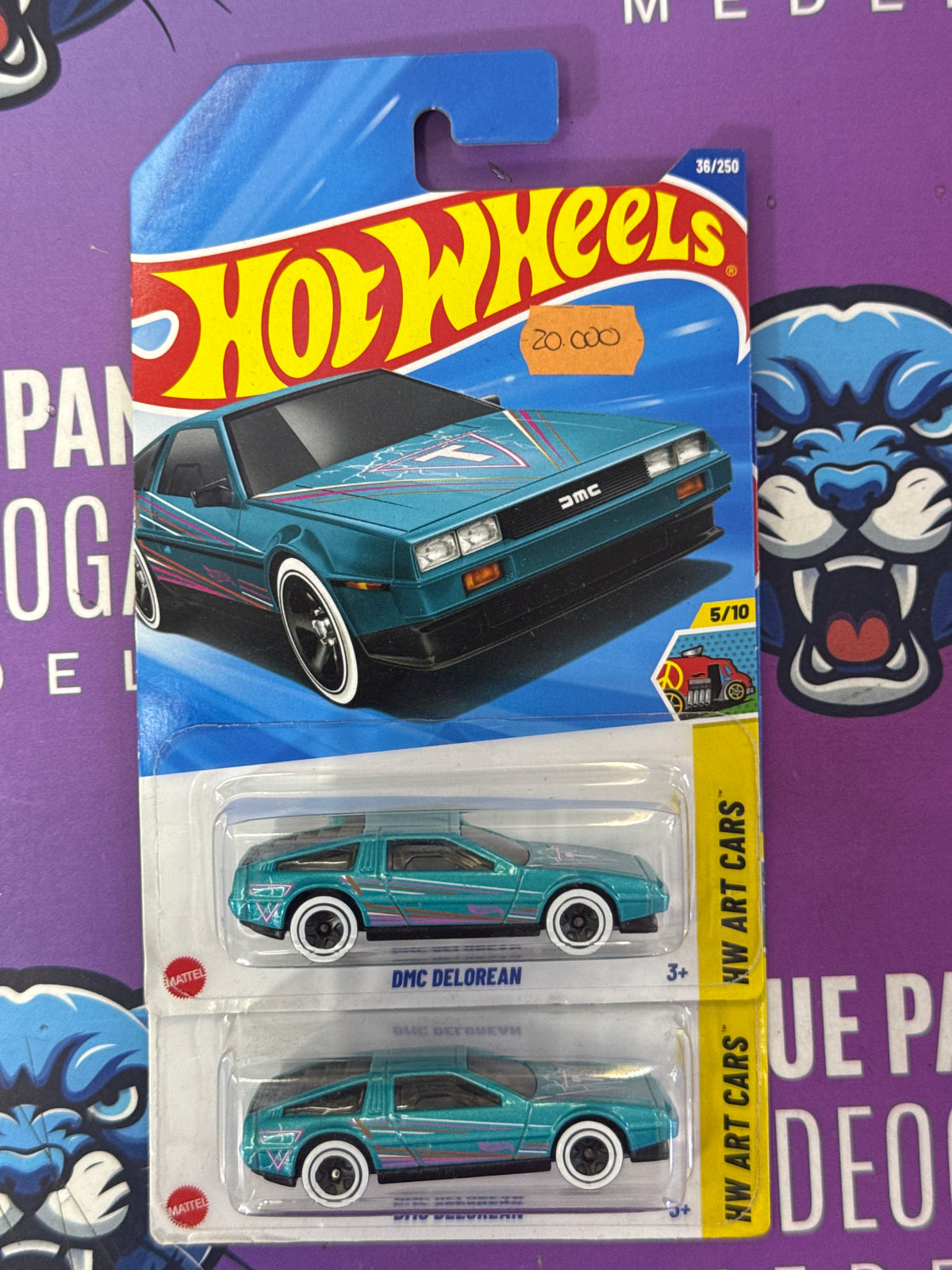Delorean - hotwheels