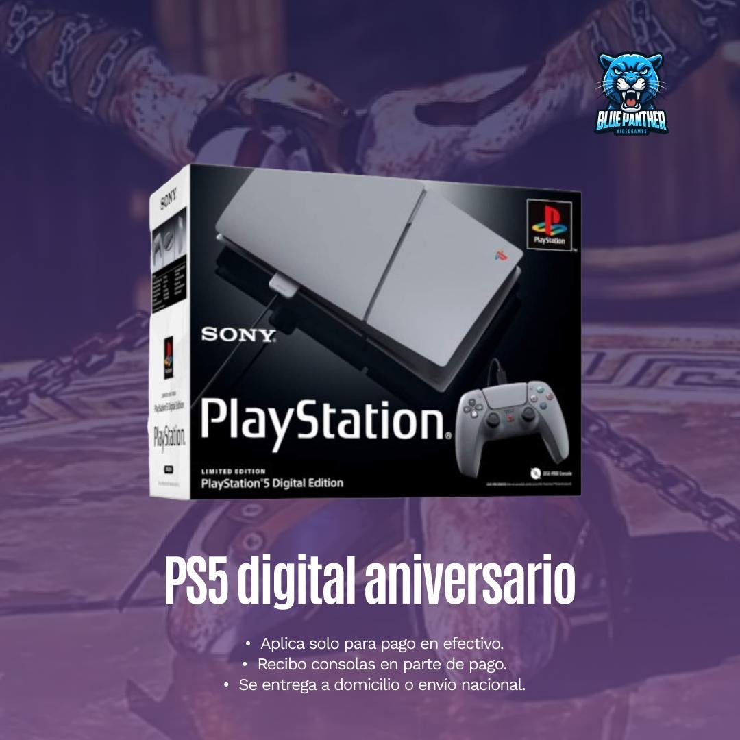 PS5 SLIM Aniversario (nueva):Edición especial, Incluido combo (19-20 incluidos) (los 2 incluidos)