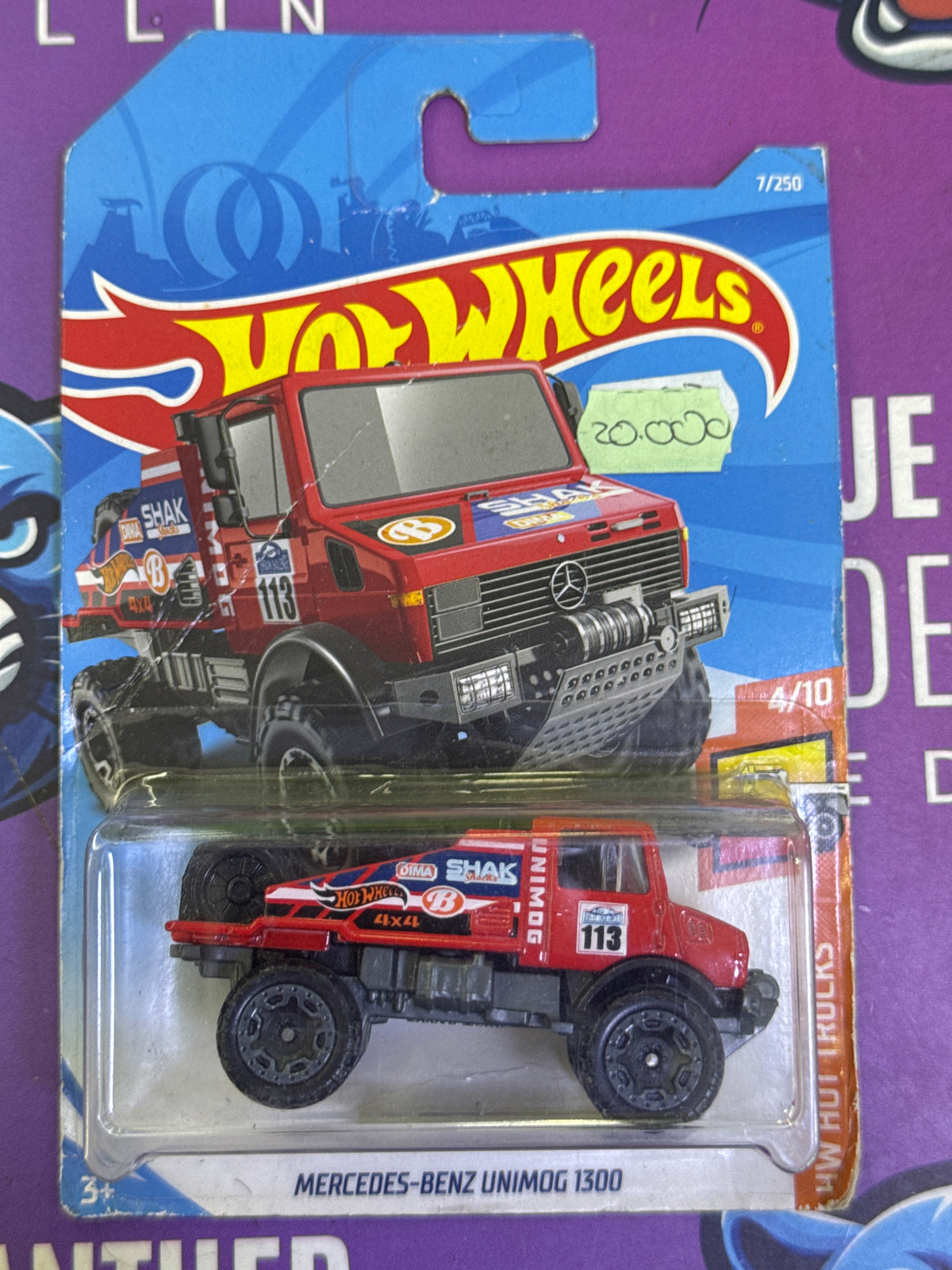 Mercedes benz 1390 - hotwheels