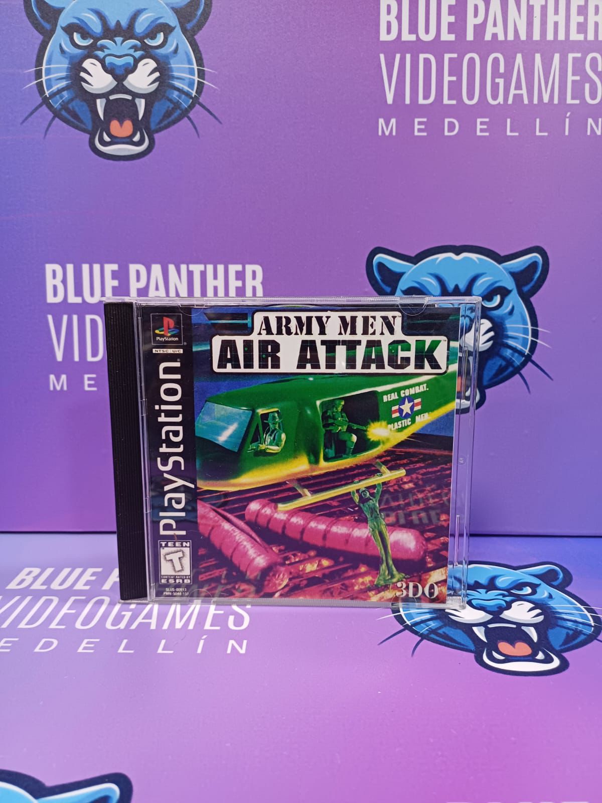 Army Men Air Attack - Playstation 1 Juego original label custom