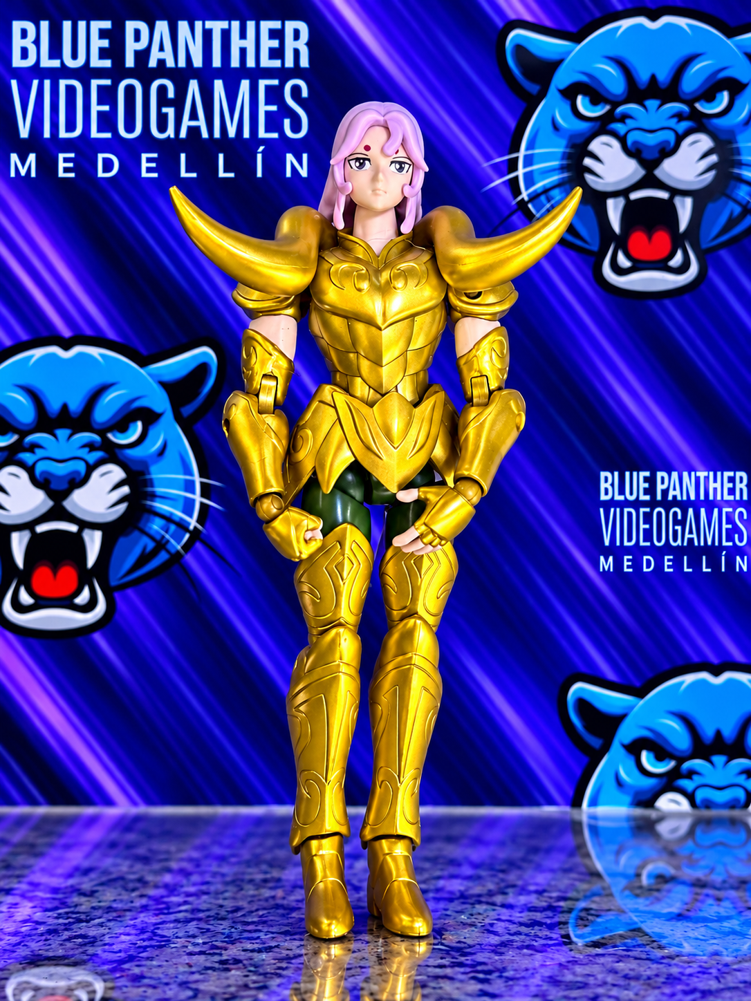 Mu de Aries | Caballero Dorado de Aries |Linea juguete Bandai / los caballeros del zodiaco