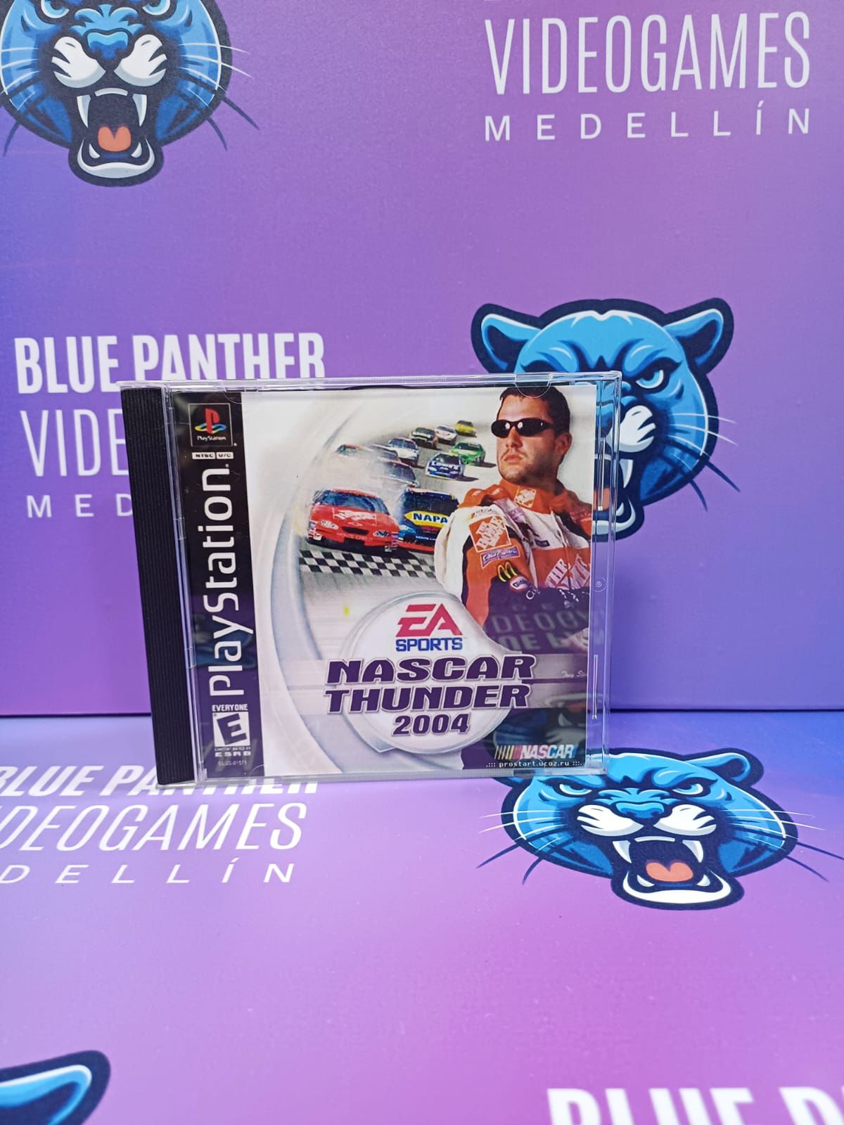 Nascar Thunder 2004 - Playstation 1 Juego original label custom