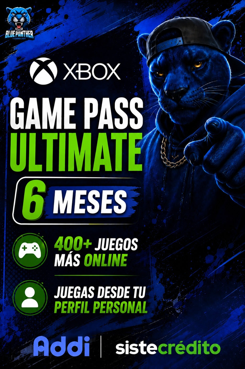 Xbox Game Pass Ultímate 6 meses