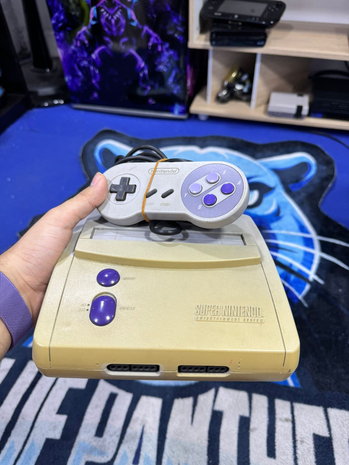 (5) Super Nintendo Junior Gold